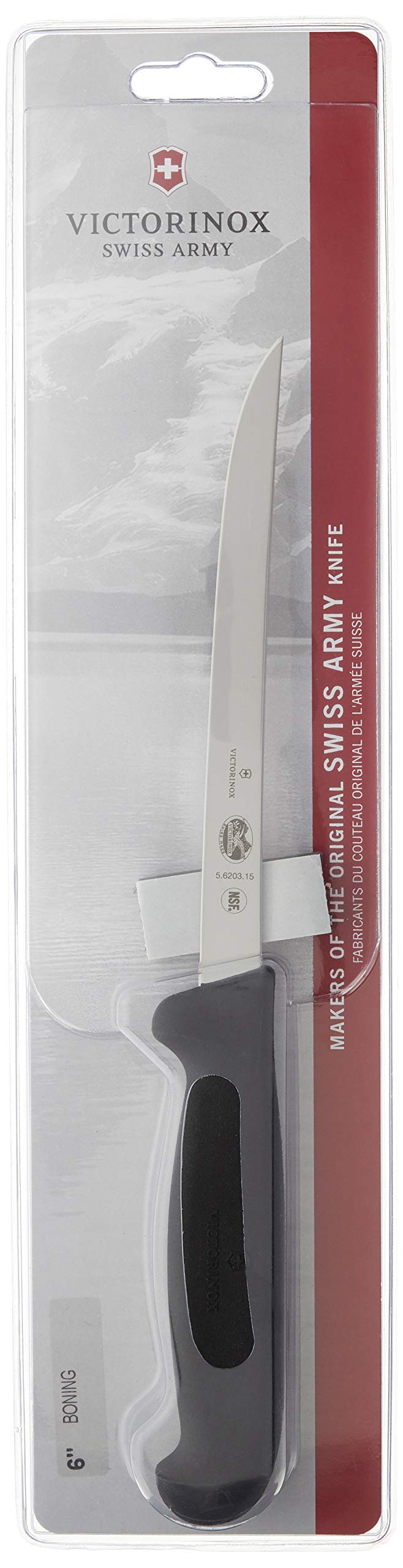 Victorinox Fibrox Pro front view shows blade and balanced design for precision