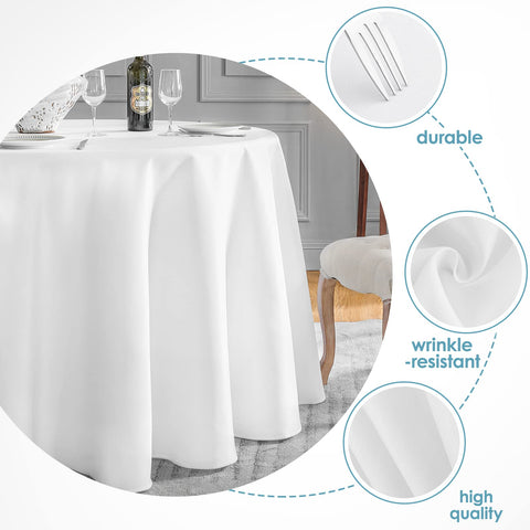 VidaFete table set at a wedding showing full drape and elegant event-ready benefit