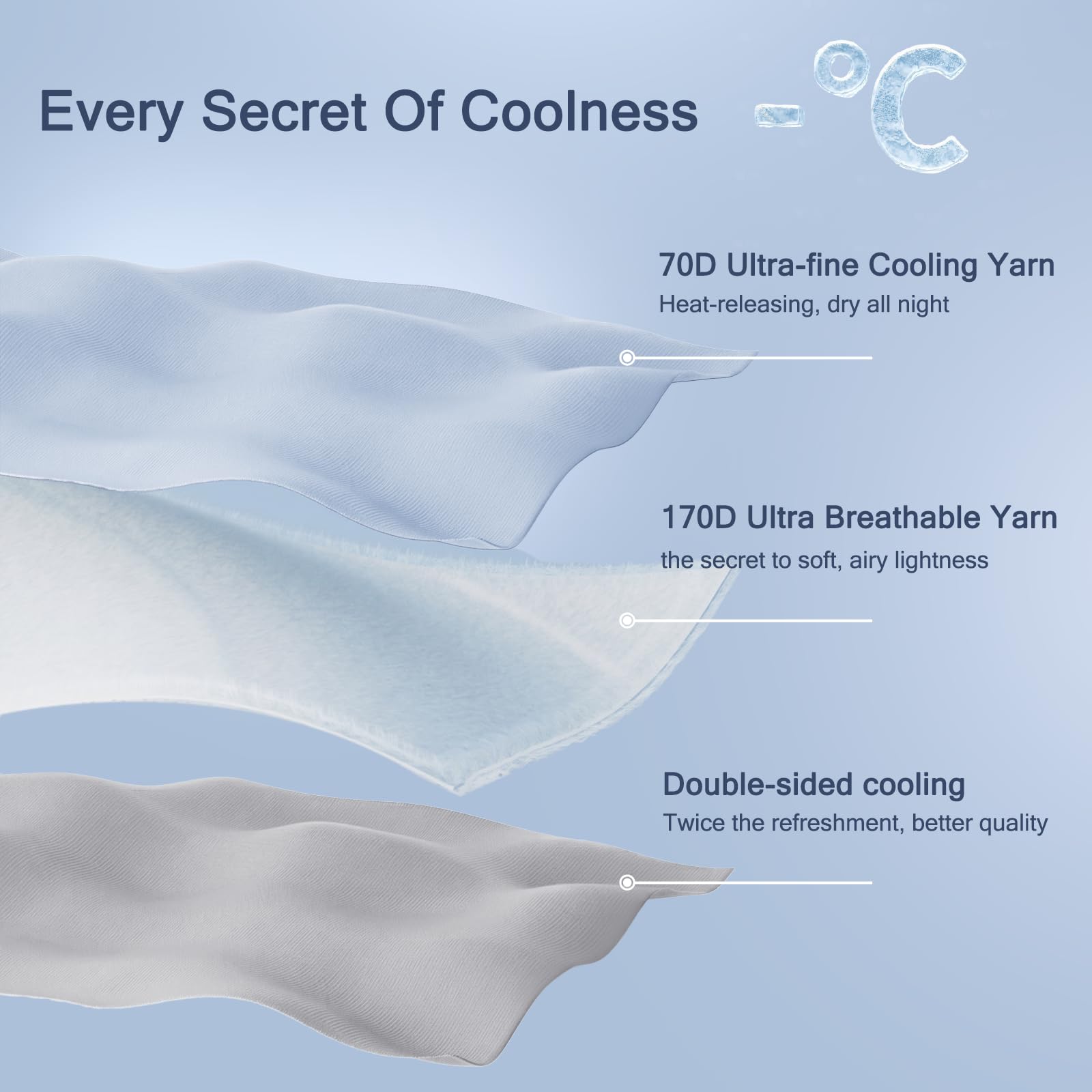 Vielit in styled bedroom showing cool comforter enhances sleep comfort