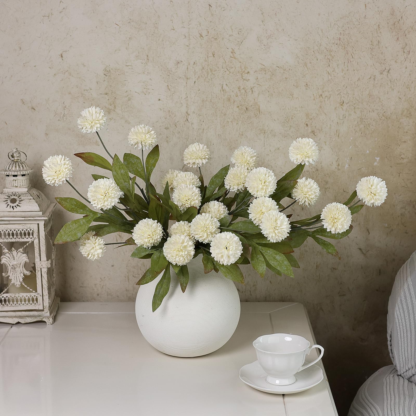 VIERENA stems next to ruler showing 27-inch length, sizing clarity benefit