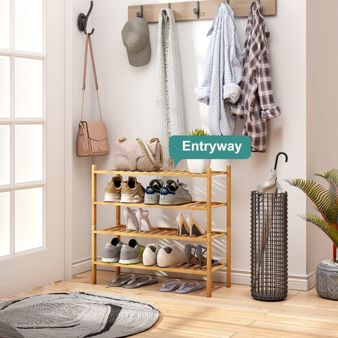 viewcare open slat shelf closeup shows breathable surface for dry shoes