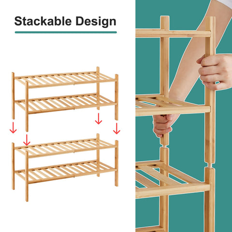 viewcare shoe rack in entryway lifestyle demonstrates organized, welcoming space