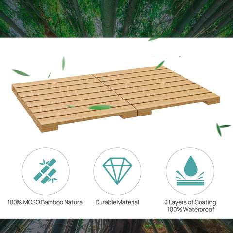 viewcare surface with water droplets demonstrating waterproof coating and easy evaporation