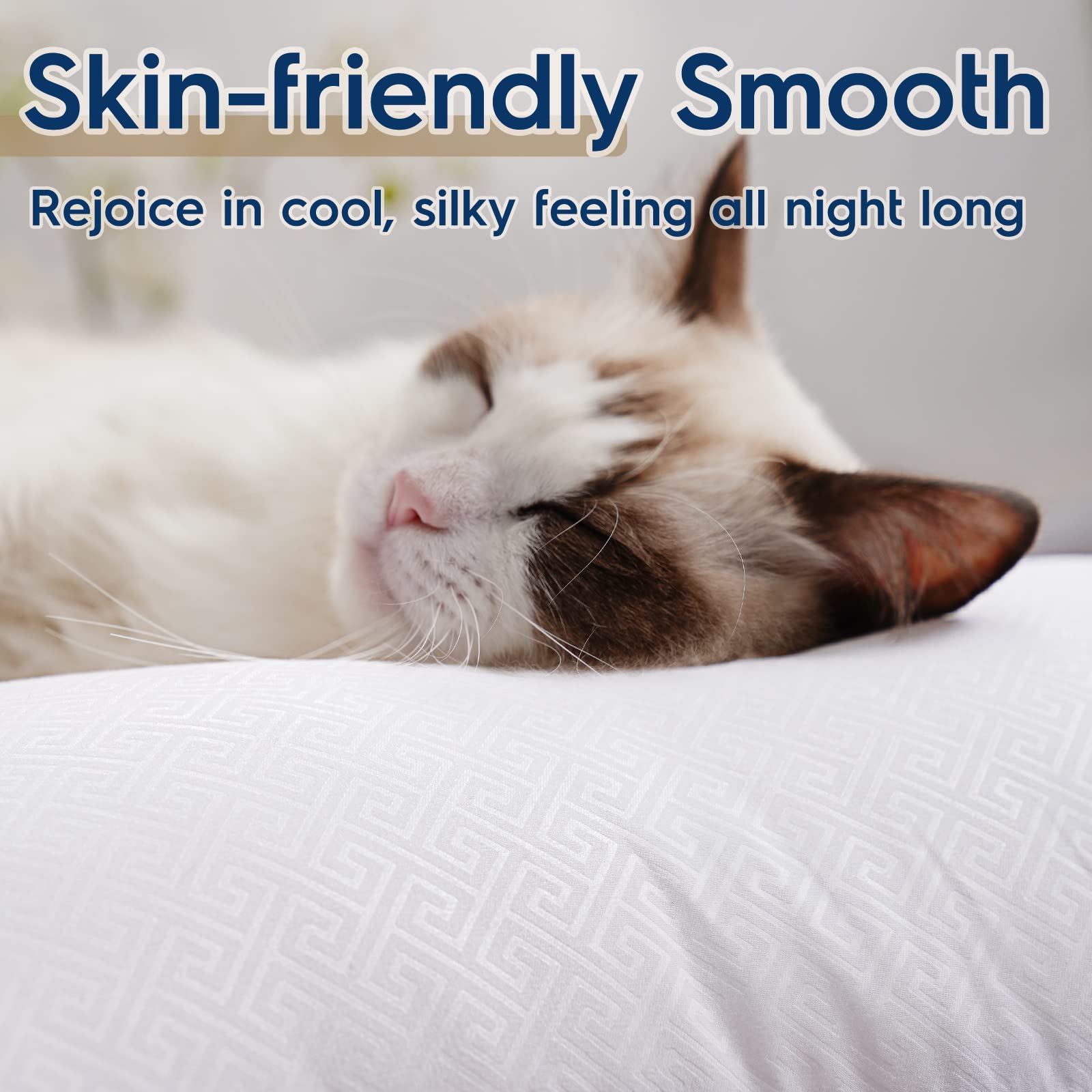 viewstar pillow fill close-up displaying microfiber clusters for resilient firmness