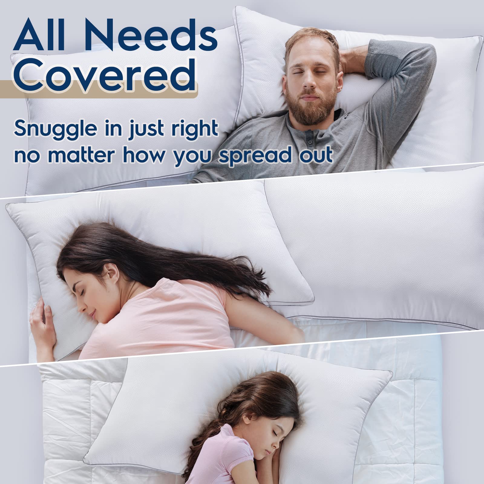 viewstar pillows vacuum-sealed package showing compact shipping and quick expansion