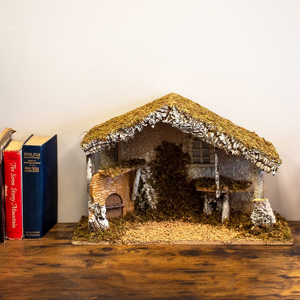 VILLAGE GIFT IMPORTERS fireplace style stable displaying cozy hearth-like staging benefit