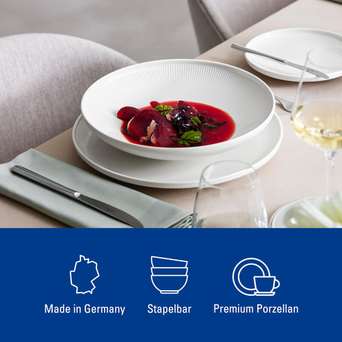 Villeroy & Boch concealed base of Afina bowl creating a floating visual and stability