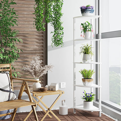 VIMBER corner shelf detailed joint view showing quality construction and stability