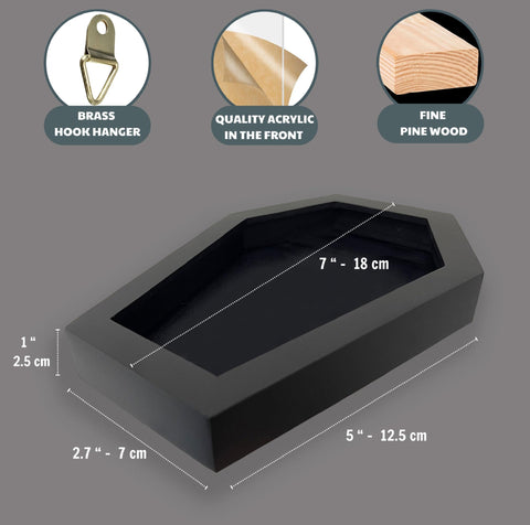 VINADECOR next to ruler for scale, clarifying compact 7 inch size