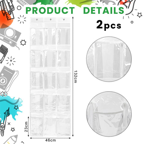 Vincreem close-up of PVC pocket fronts showing durability and easy visibility benefit