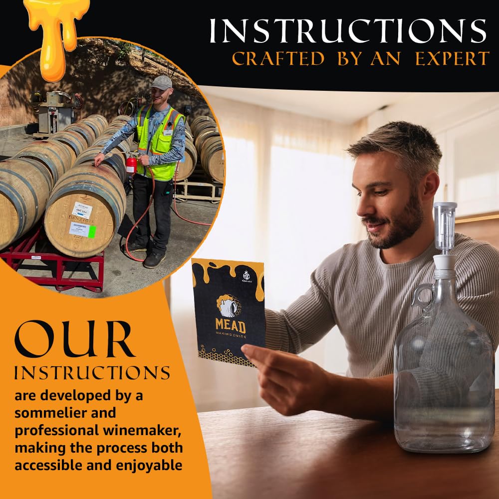 VineLabs included yeast and nutrient packets, supports reliable fermentation