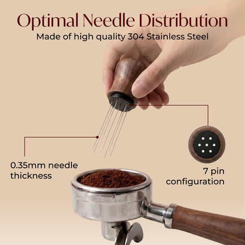 VIN FRESCO needle tip detail demonstrating corrosion-resistant strength