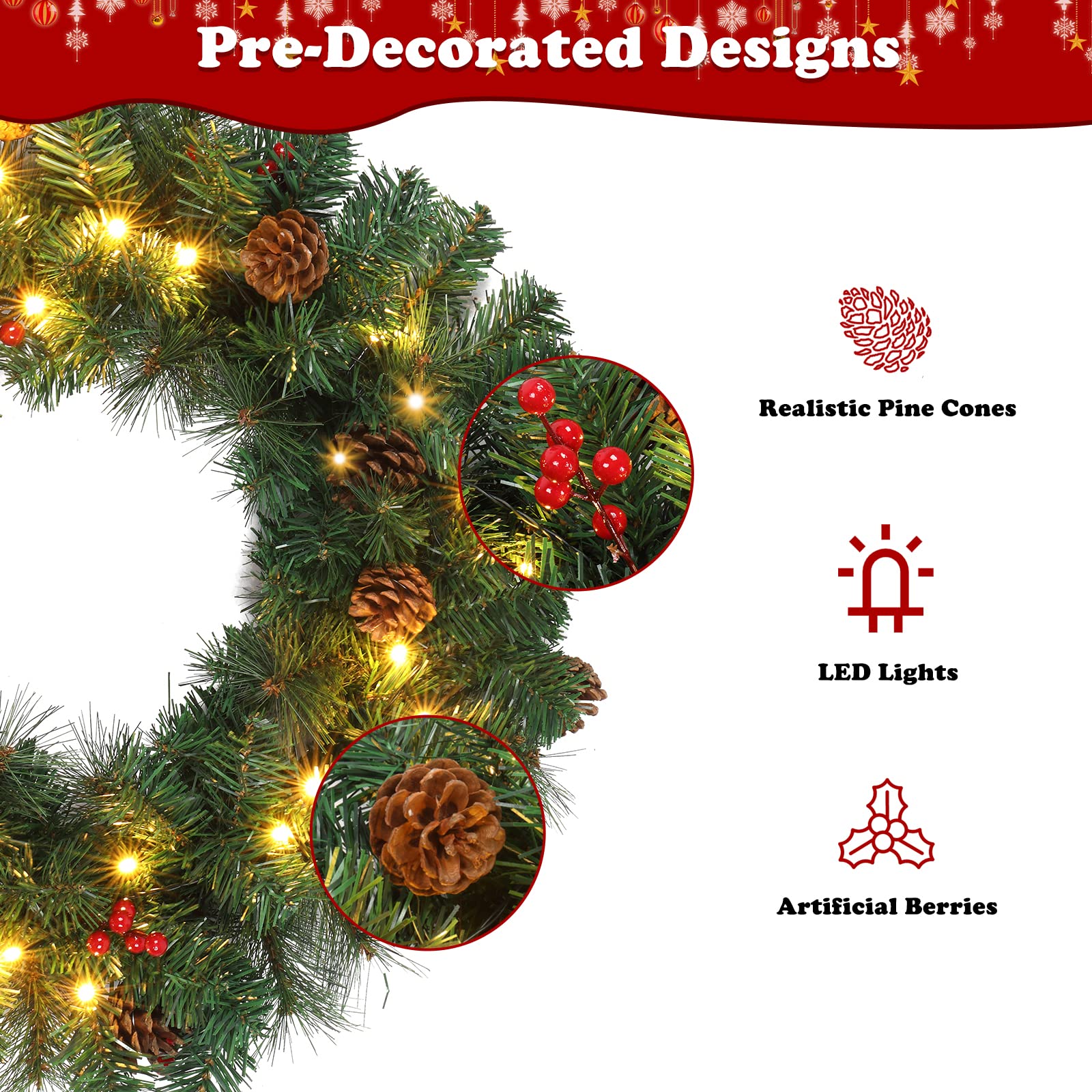 VINGLI small tree staged by fireplace showing space-saving seasonal impact benefit
