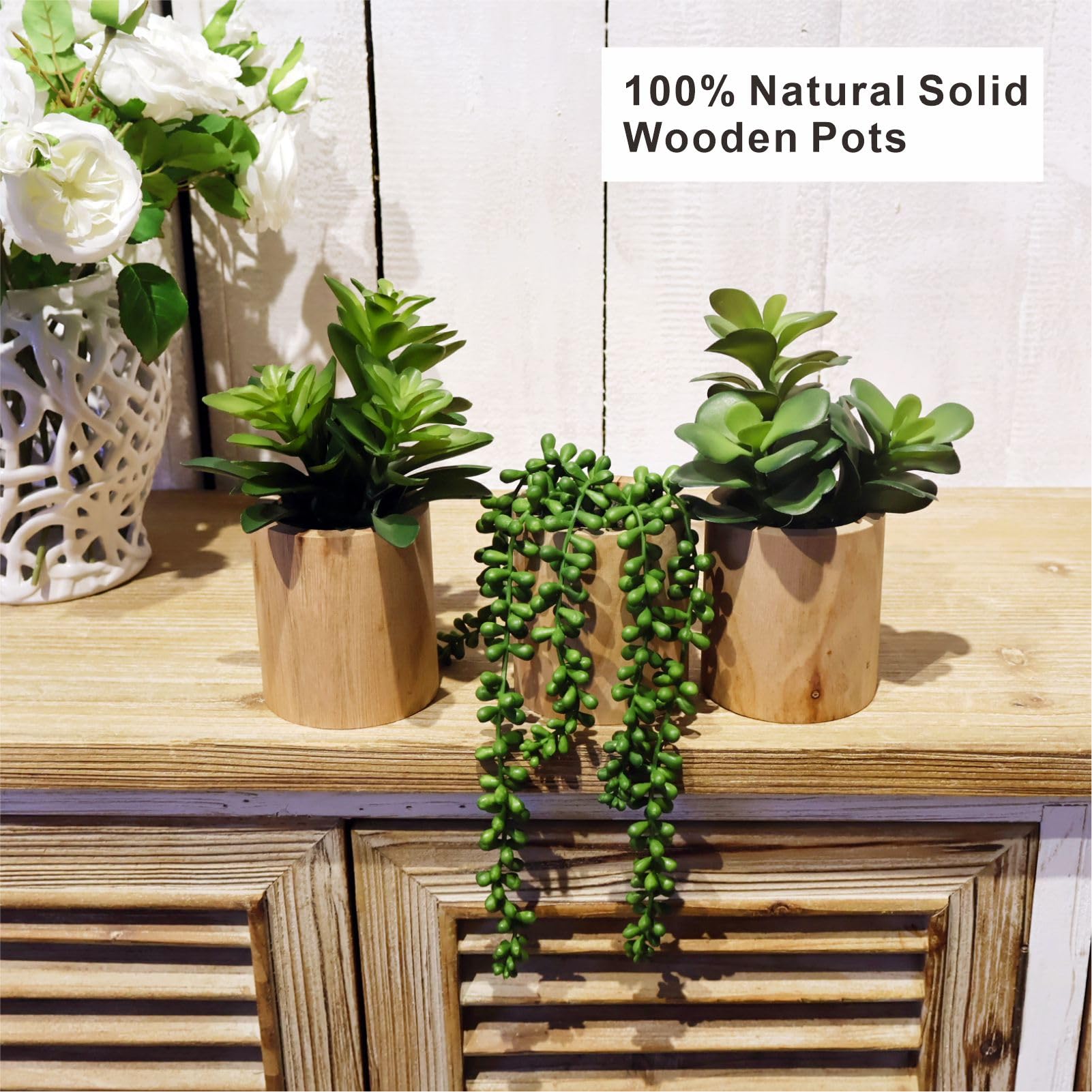 VINSUNI on bathroom vanity demonstrates moisture-free decor benefit