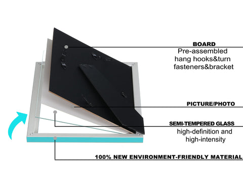 VIOLABBEY rear view showing dual hanging hooks and rotatable buckles for easy mounting