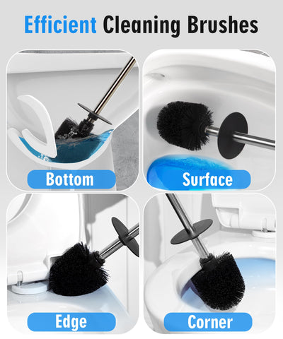 Viosuniu close-up of nylon bristles demonstrating effective, non-scratching cleaning