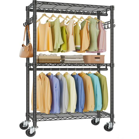 VIPEK front view of rack showing full storage and easy access benefit