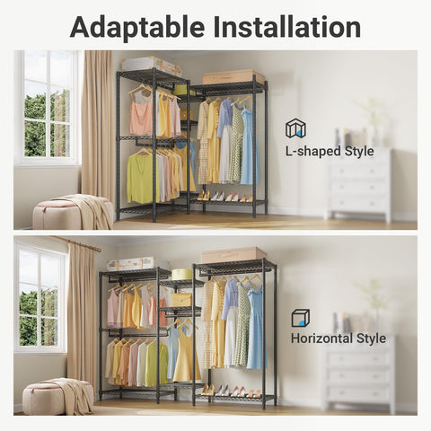 VIPEK Classic V6 close-up of wire shelf detail, showing durable steel and airflow benefit