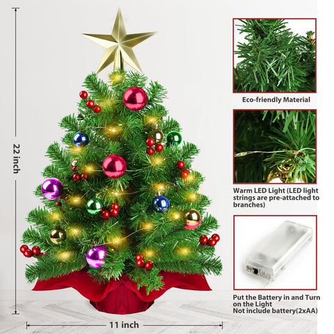 Viretec close-up of colorful ornaments and red berries enhancing visual depth