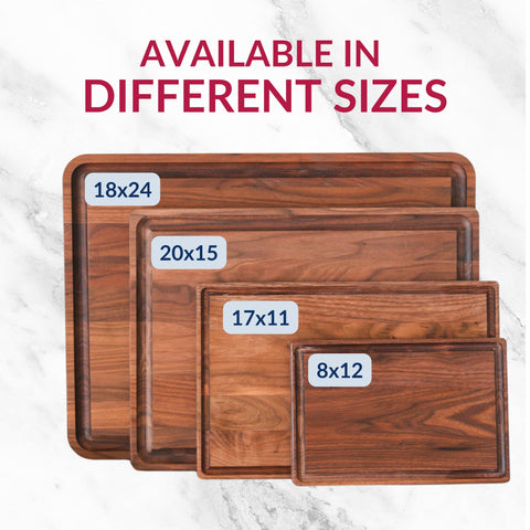 Virginia Boys Kitchens packaged board ready for gifting, eco-friendly presentation