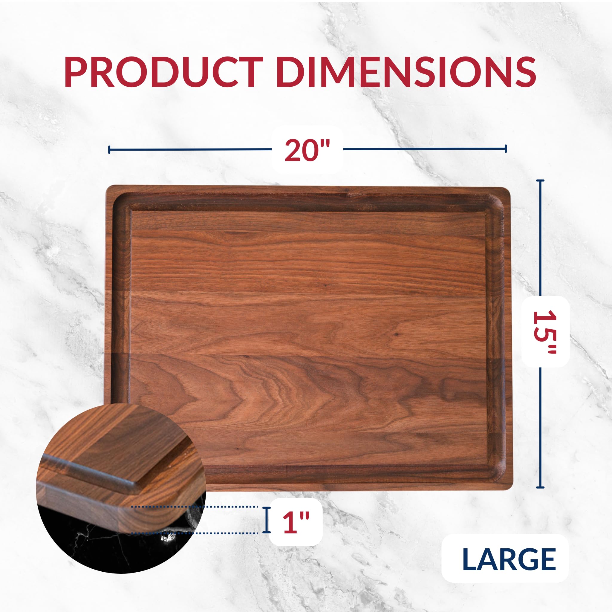 Virginia Boys Kitchens label and oil finish displaying pre-seasoned surface