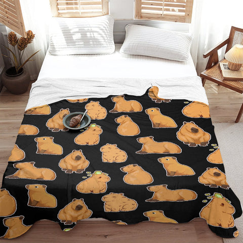 Virudhaka capybaras blanket gift-wrapped to show presentable gifting option