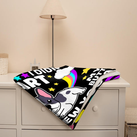 virudhaka child wrapped in blanket on sofa providing snug warmth