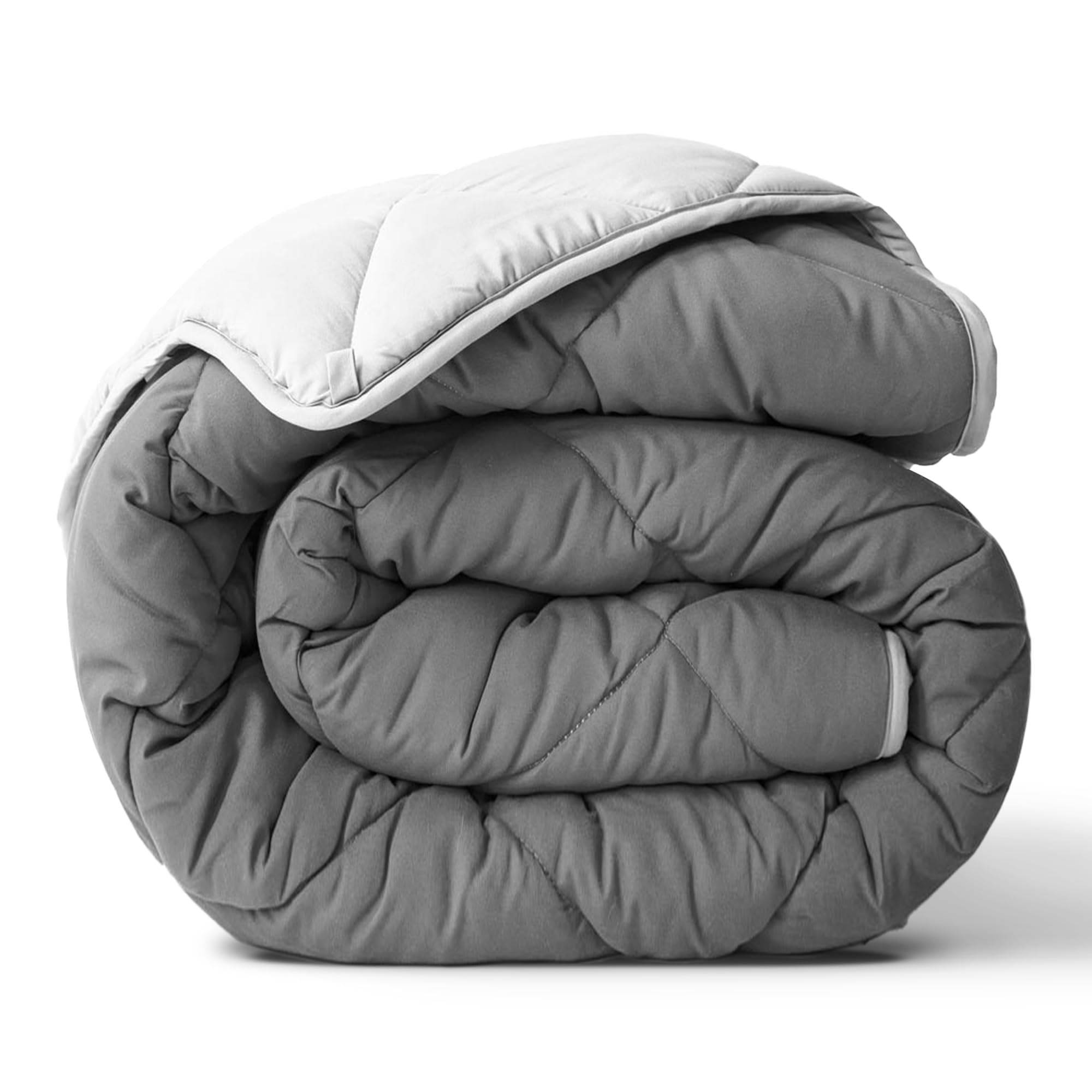 ViscoSoft comforter front view showing neat drape and soft finish