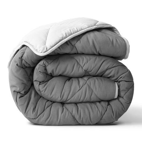 ViscoSoft comforter front view showing neat drape and soft finish