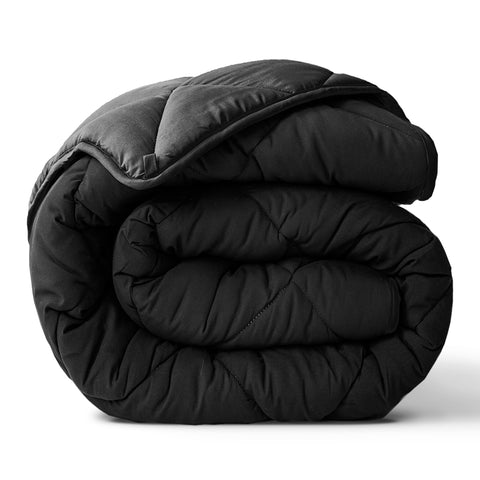 ViscoSoft comforter front view showing clean twin bed and cozy appeal