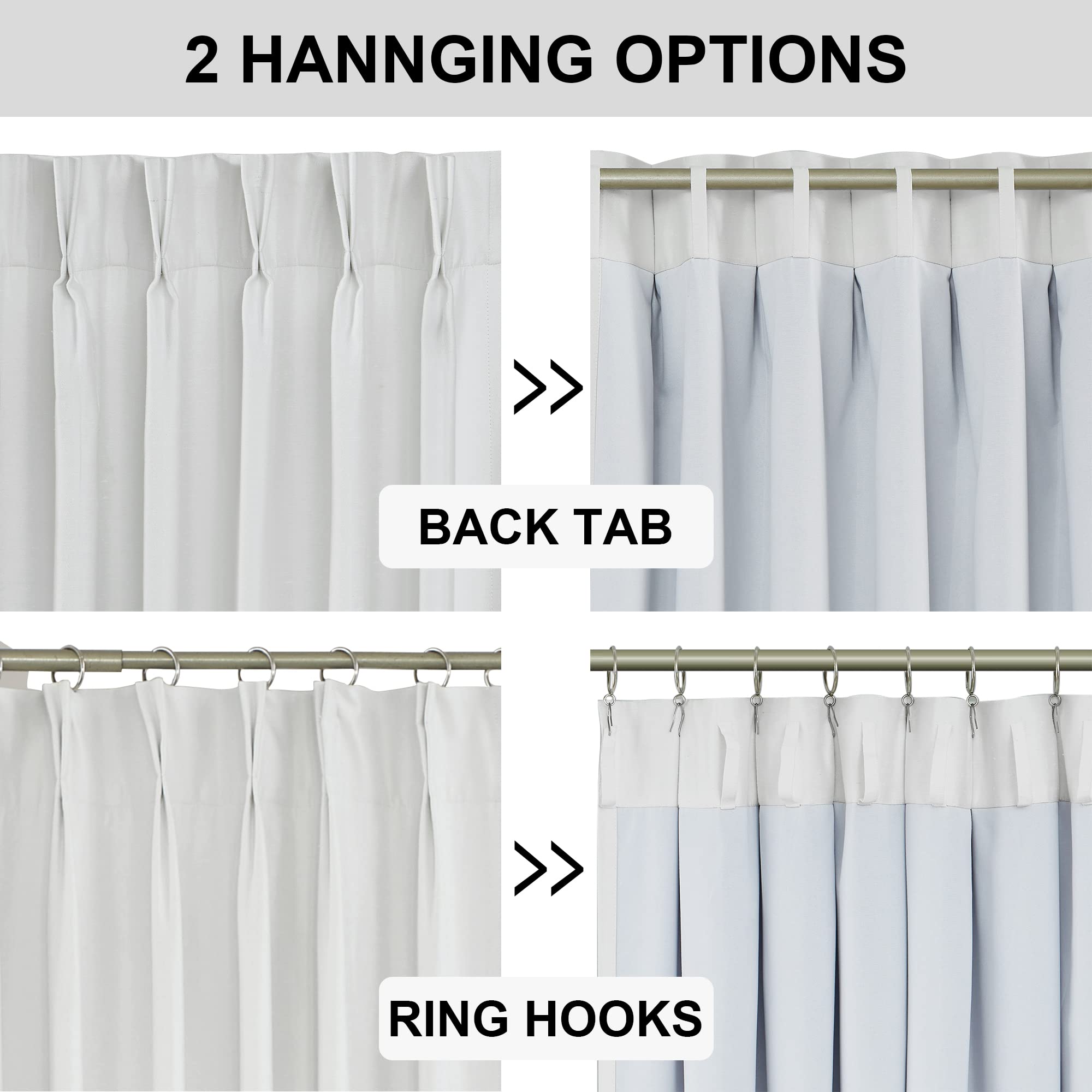 Vision Home styled living room with curtains, reduces glare benefit