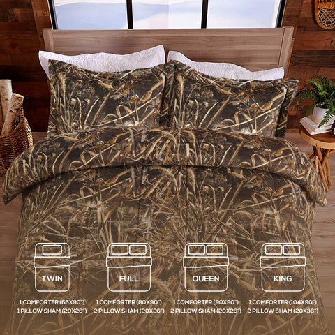 VISI-ONE on bed in cabin lifestyle conveying rustic charm and inviting sleep
