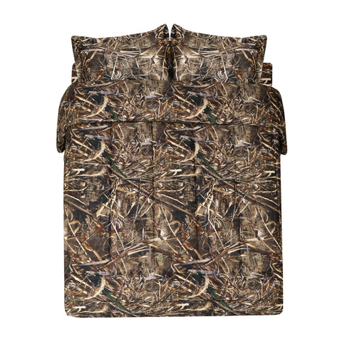 VISI-ONE comforter front view showing Realtree Max-5 camo and cozy appeal