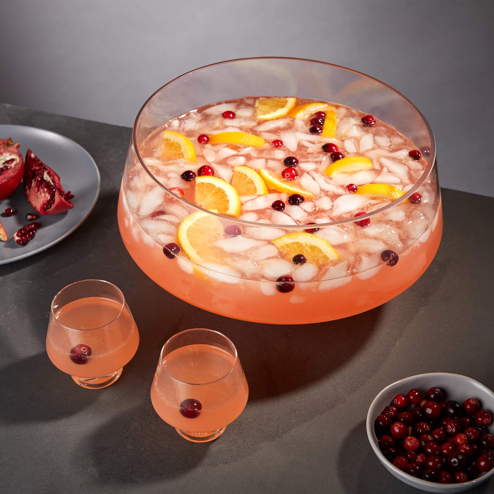 Viski ladling punch from bowl showing easy serving benefit