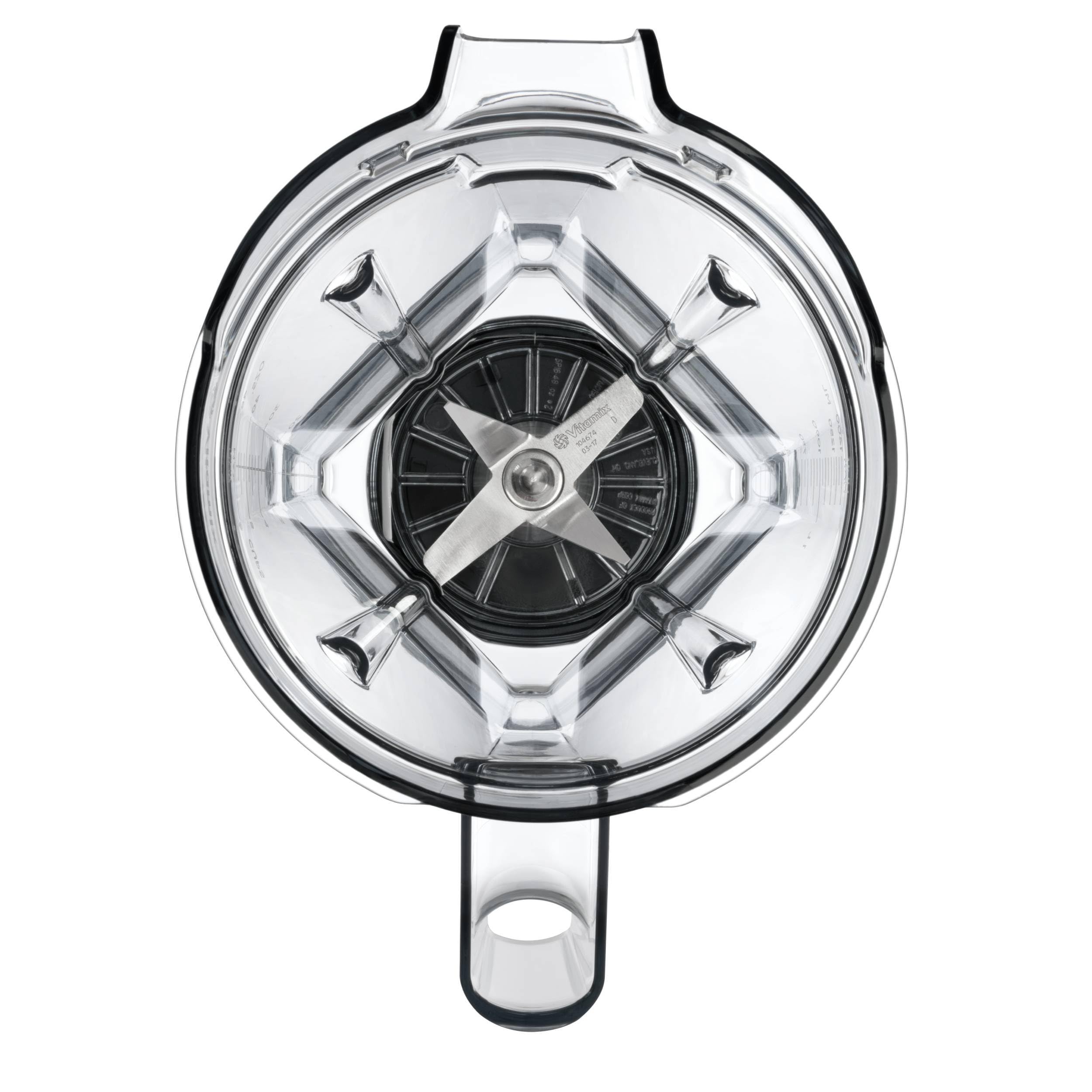 Vitamix dry grains container placed on kitchen counter in lifestyle setting for everyday use