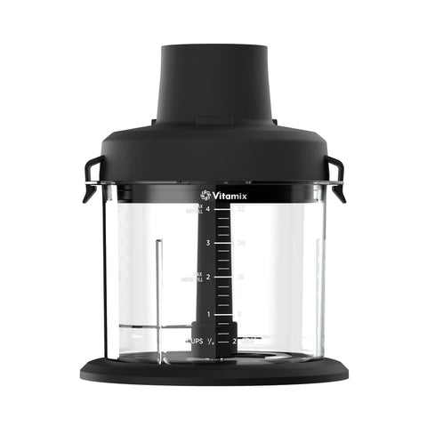 Vitamix mini-chopper front view showing container and blade for fast prep