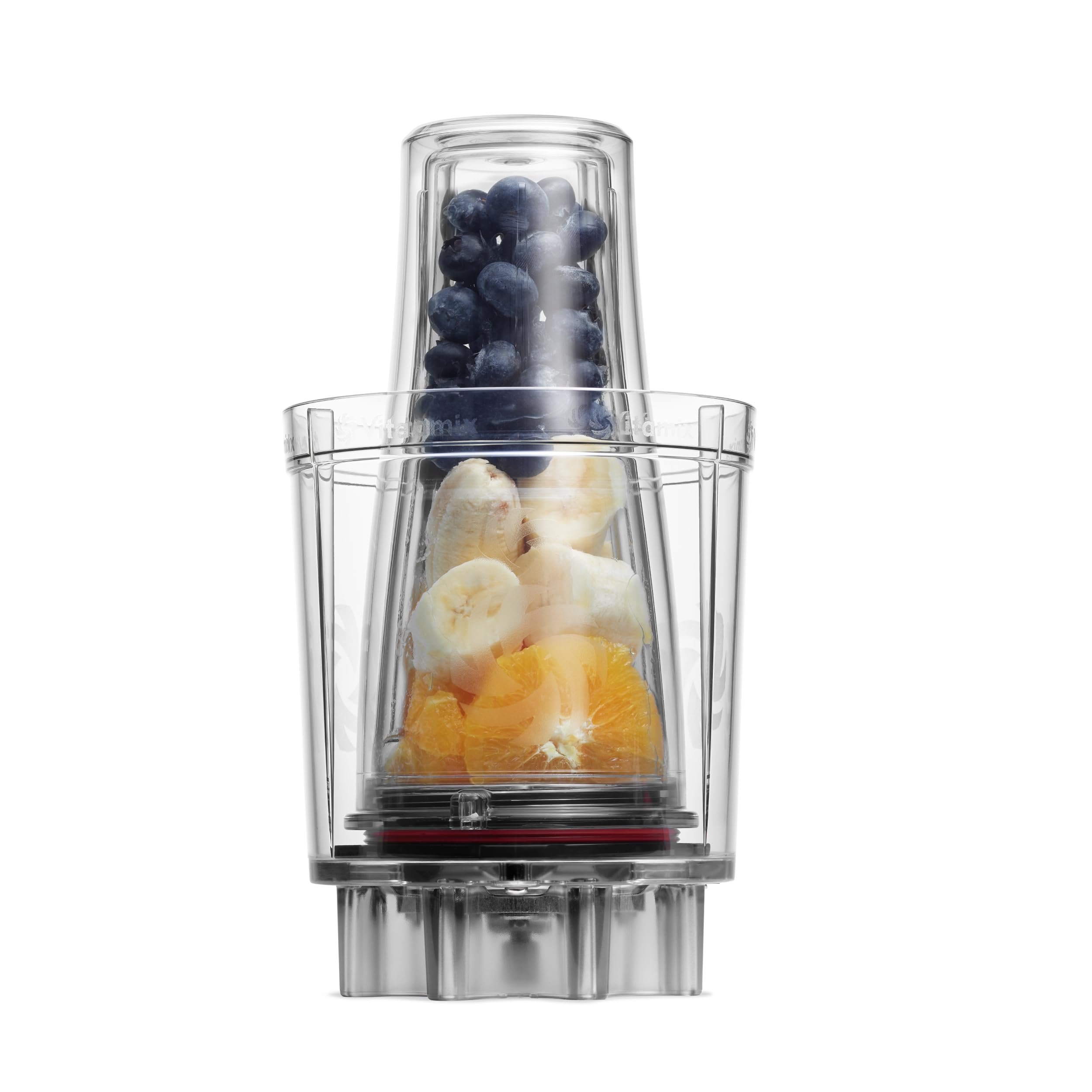 Vitamix stainless-steel blades detail for consistent smooth blends and durability