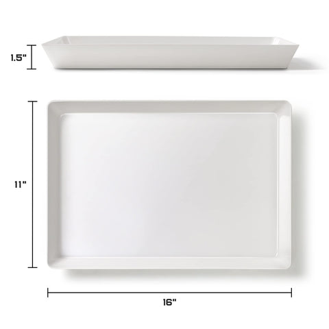 VITEVER close-up of tray edge showing smooth finish for safe handling
