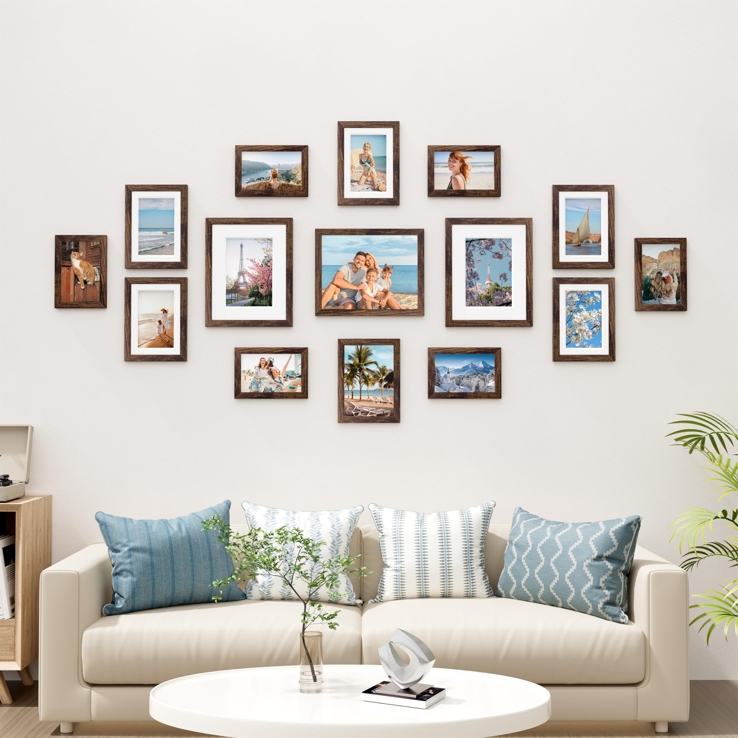 Vittanly 8x10 frame front showcasing clean lines and photo visibility