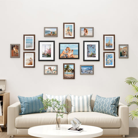 Vittanly gallery wall collage demonstrating cohesive room styling