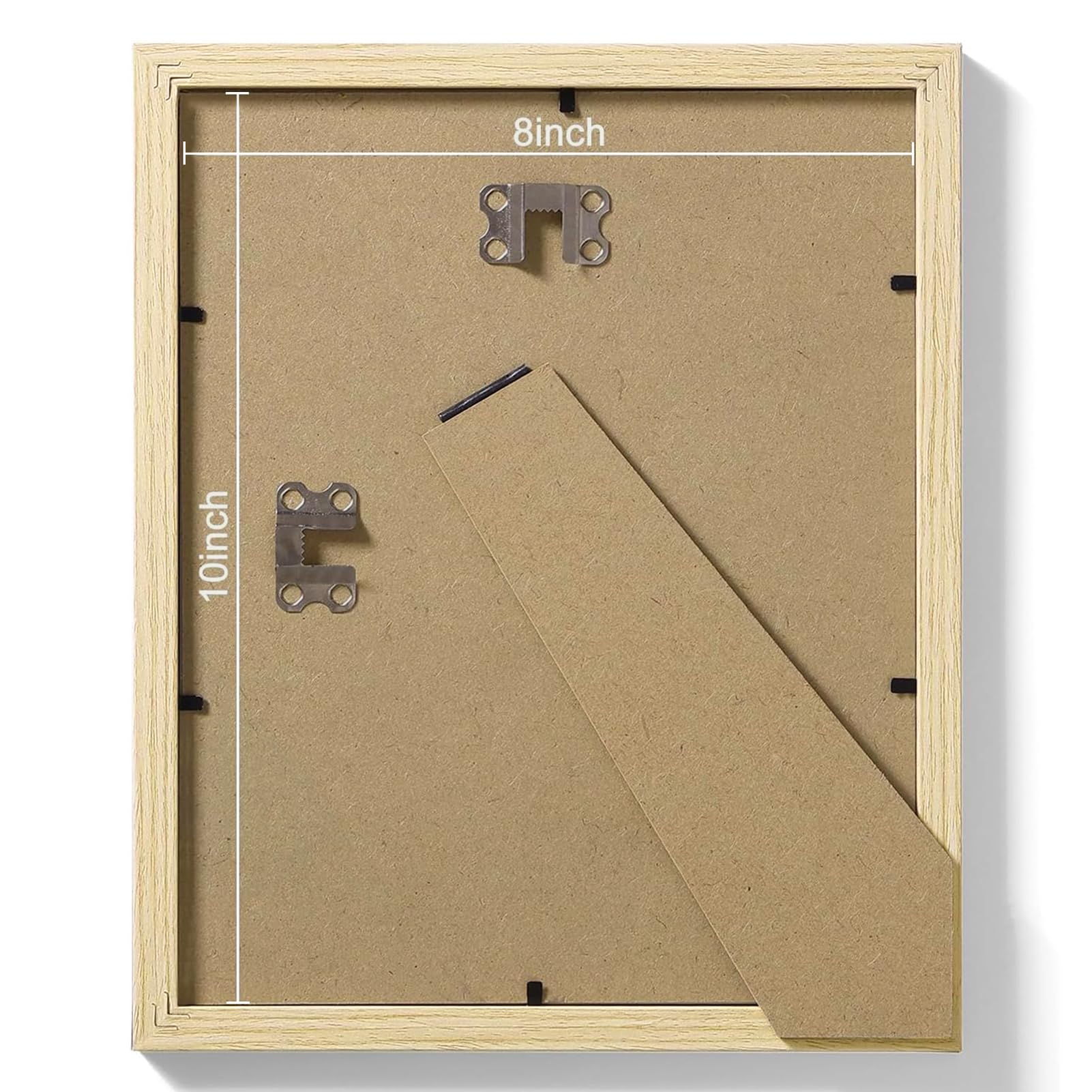 Vittanly frame dimensions scale comparison showing size and depth for placement planning