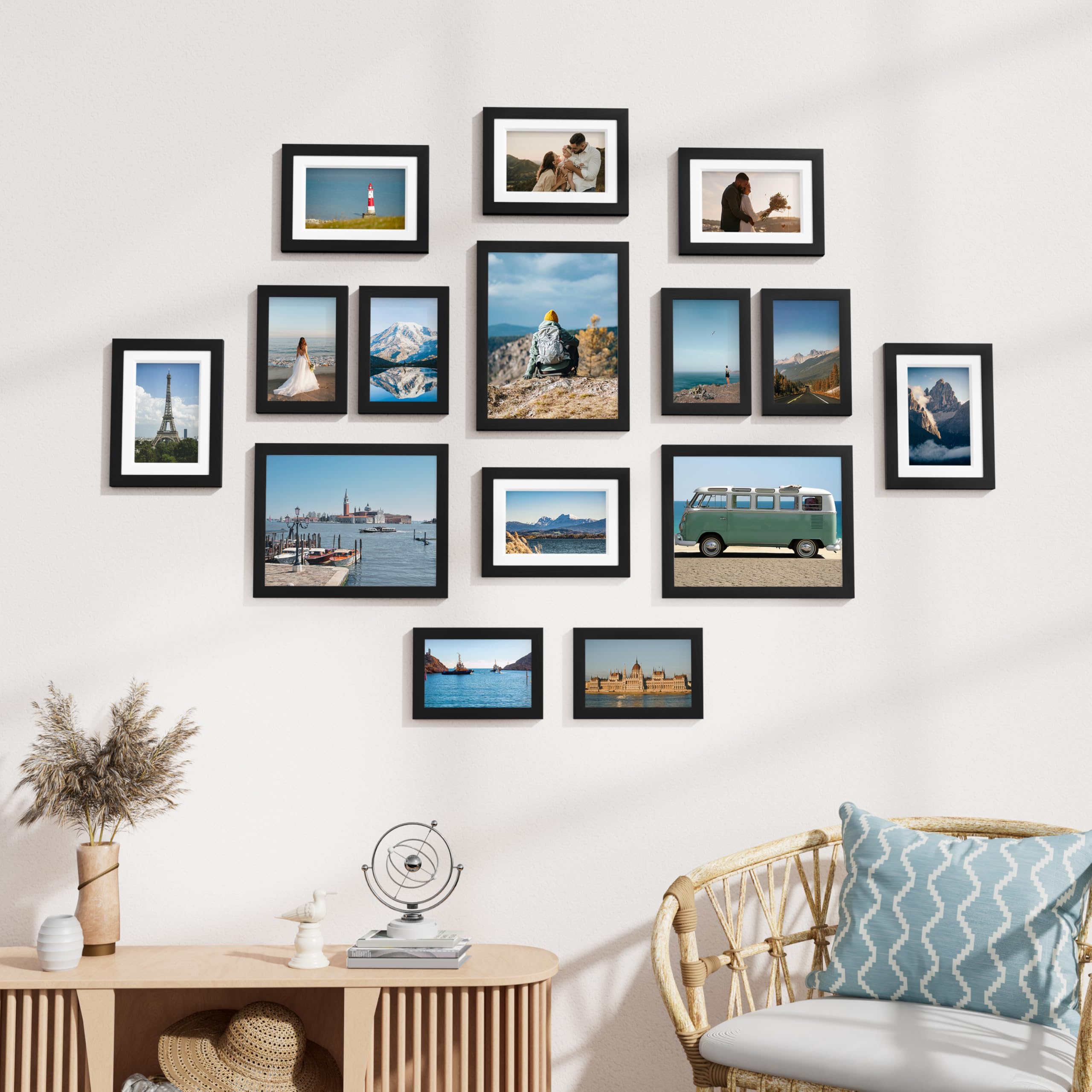 Vittanly living room styled display blending with home décor for impact