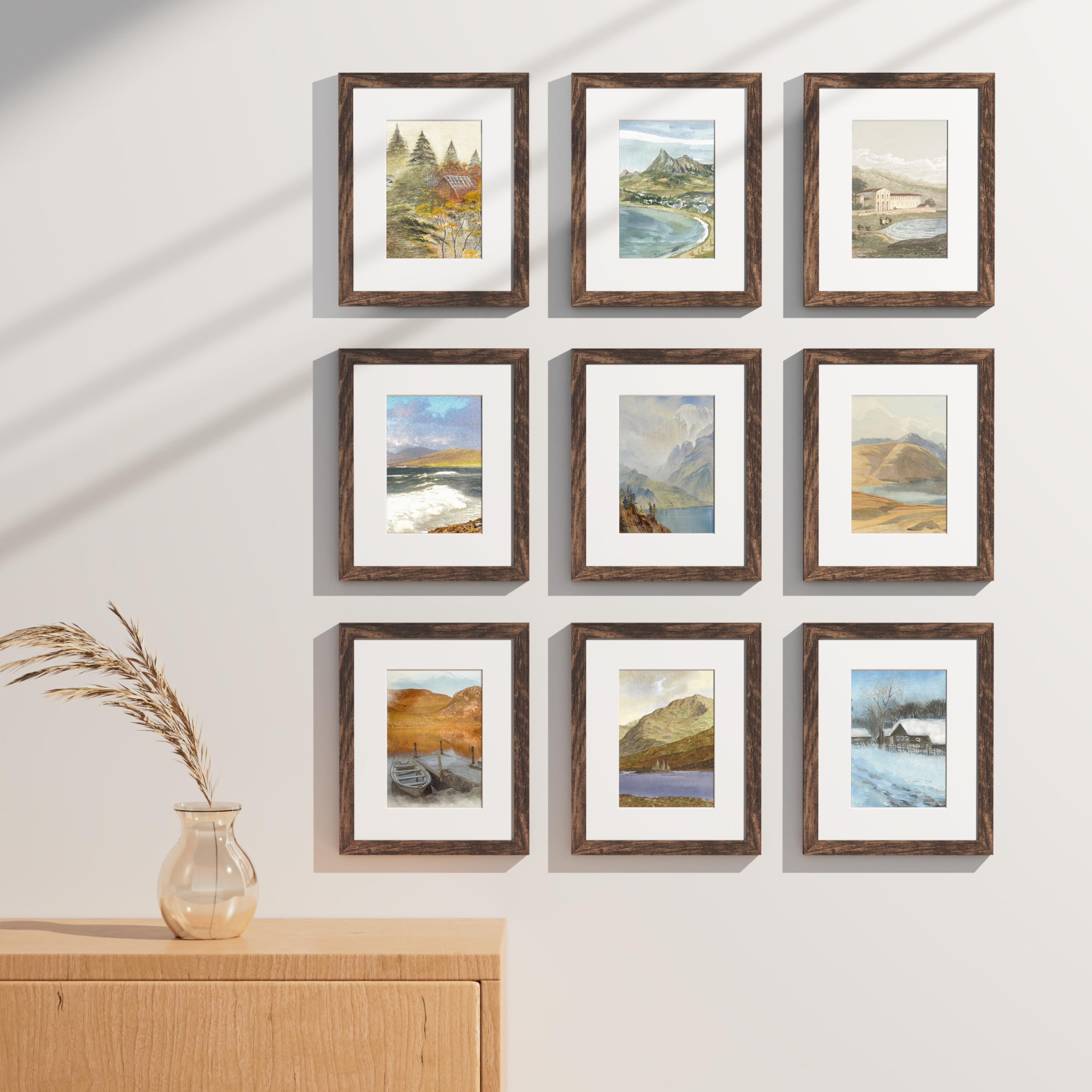 Vittanly frame displayed on a mantel for instant decorative styling