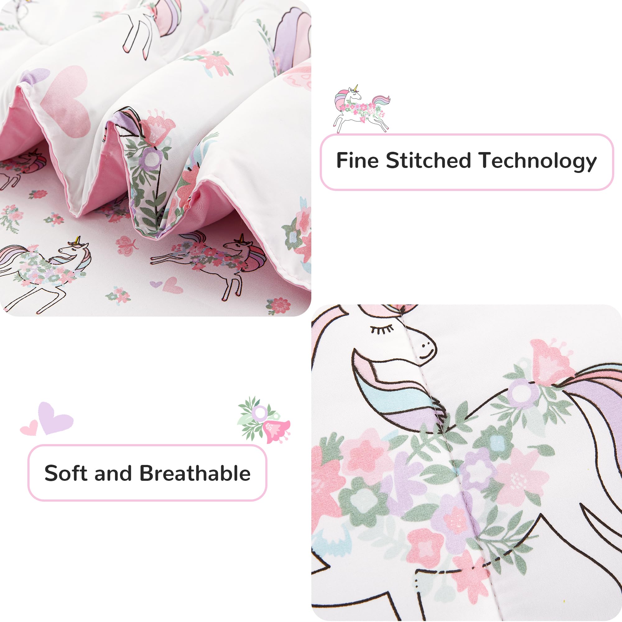 Viviland pillowcase and decorative sham close-up displaying matching pattern and finish