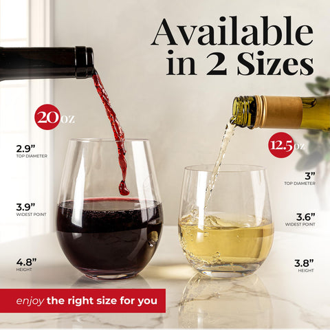 Vivocci rim and clarity detail, glass-like finish enhances presentation