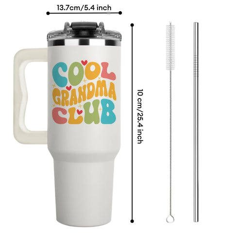 Vivulla68 secure lid and reusable straw shown assembled for spill-resistant sipping