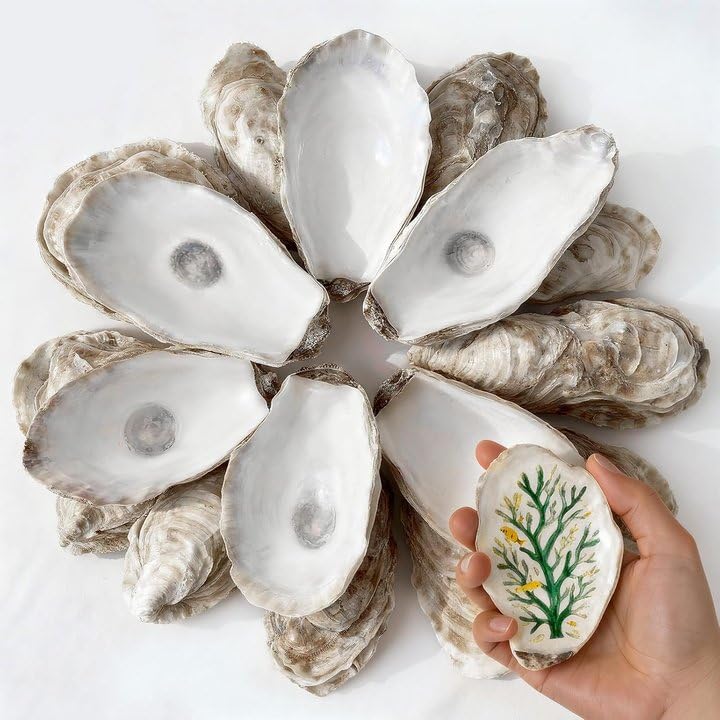 VMEECARL front packaging showing 30 oyster shells, useful for crafting
