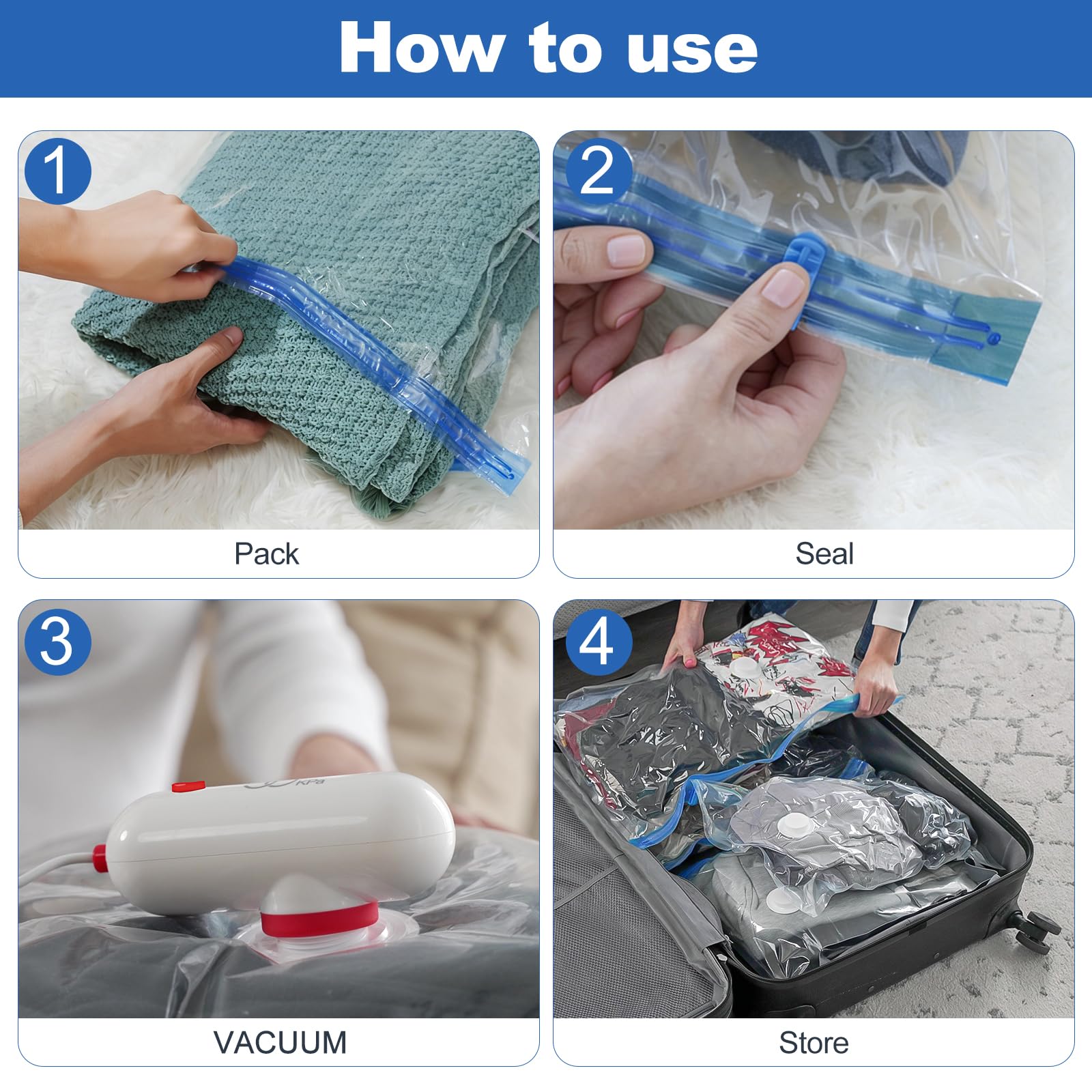 VMstr bag beside suitcase to show scale and how it increases suitcase capacity
