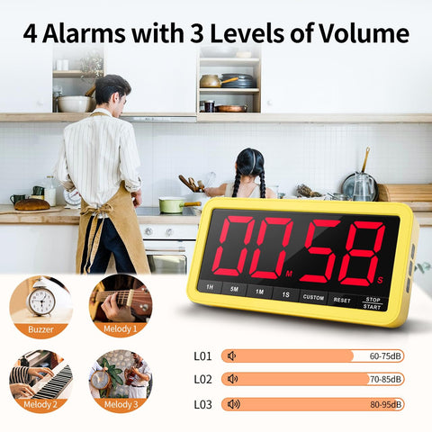 VOCOO attached to fridge with silicone-covered magnets for secure placement