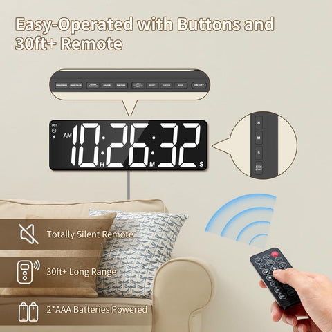 VOCOO on kitchen wall during cooking showing precise timing benefit